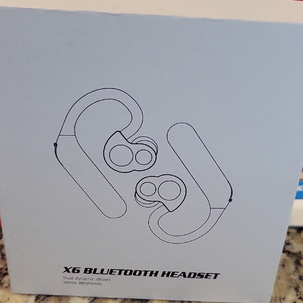 X6 Bluetooth Headset - Black